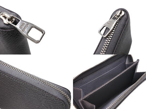 LOUIS VUITTON ルイヴィトン ジッピーコインパース ミニ コンパクトウォレット Ｍ32617 タイガ グレー 美品 中古 4c069899