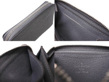 Load image into Gallery viewer, LOUIS VUITTON ルイヴィトン ジッピーコインパース ミニ コンパクトウォレット Ｍ32617 タイガ グレー 美品 中古 4c069899