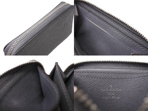 LOUIS VUITTON ルイヴィトン ジッピーコインパース ミニ コンパクトウォレット Ｍ32617 タイガ グレー 美品 中古 4c069899