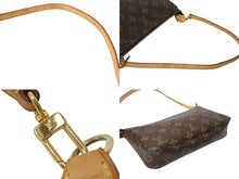 Load image into Gallery viewer, 極美品 LOUIS VUITTON ルイヴィトン ポシェット アクセソワール アクセサリーポーチ M40712 新型 モノグラム PVC レザー 中古 4c069905