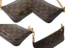 Load image into Gallery viewer, 極美品 LOUIS VUITTON ルイヴィトン ポシェット アクセソワール アクセサリーポーチ M40712 新型 モノグラム PVC レザー 中古 4c069905