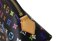 Load image into Gallery viewer, 極美品 LOUIS VUITTON ルイヴィトン ポシェットコスメティック ポーチ M47355 PVC ブラック マルチカラー 中古 4c069906