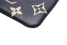 Load image into Gallery viewer, 極美品 LOUIS VUITTON ルイヴィトン モノグラム ポシェット クレ M80885 ノワール コインケース ブラック ロゴ 小物 中古 4c069907