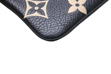 Load image into Gallery viewer, 極美品 LOUIS VUITTON ルイヴィトン モノグラム ポシェット クレ M80885 ノワール コインケース ブラック ロゴ 小物 中古 4c069907