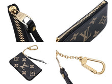 Load image into Gallery viewer, 極美品 LOUIS VUITTON ルイヴィトン モノグラム ポシェット クレ M80885 ノワール コインケース ブラック ロゴ 小物 中古 4c069907