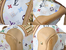 Load image into Gallery viewer, LOUIS VUITTON ルイヴィトン モノグラム マルチカラー コートニーMM 2WAY ショルダーバッグ ハンドバッグ ホワイト M45641 美品 中古 4c069917