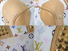Load image into Gallery viewer, LOUIS VUITTON ルイヴィトン モノグラム マルチカラー コートニーMM 2WAY ショルダーバッグ ハンドバッグ ホワイト M45641 美品 中古 4c069917