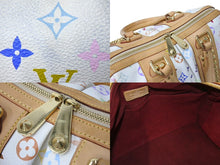 Load image into Gallery viewer, LOUIS VUITTON ルイヴィトン モノグラム マルチカラー コートニーMM 2WAY ショルダーバッグ ハンドバッグ ホワイト M45641 美品 中古 4c069917