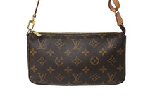Load image into Gallery viewer, LOUIS VUITTON ルイヴィトン アクセサリーポーチ ポシェットアクセソワール M51980 モノグラム ブラウン 美品 中古 4c069920