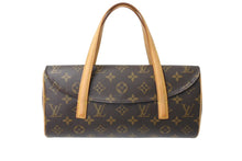 Load image into Gallery viewer, 極美品 LOUIS VUITTON ルイヴィトン ソナチネ ハンドバッグ M51902 モノグラム PVC レザー ブラウン 中古 4c069922