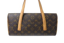 Load image into Gallery viewer, 極美品 LOUIS VUITTON ルイヴィトン ソナチネ ハンドバッグ M51902 モノグラム PVC レザー ブラウン 中古 4c069922