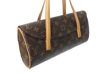 Load image into Gallery viewer, 極美品 LOUIS VUITTON ルイヴィトン ソナチネ ハンドバッグ M51902 モノグラム PVC レザー ブラウン 中古 4c069922