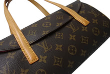 Load image into Gallery viewer, 極美品 LOUIS VUITTON ルイヴィトン ソナチネ ハンドバッグ M51902 モノグラム PVC レザー ブラウン 中古 4c069922