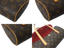 Load image into Gallery viewer, 極美品 LOUIS VUITTON ルイヴィトン ソナチネ ハンドバッグ M51902 モノグラム PVC レザー ブラウン 中古 4c069922