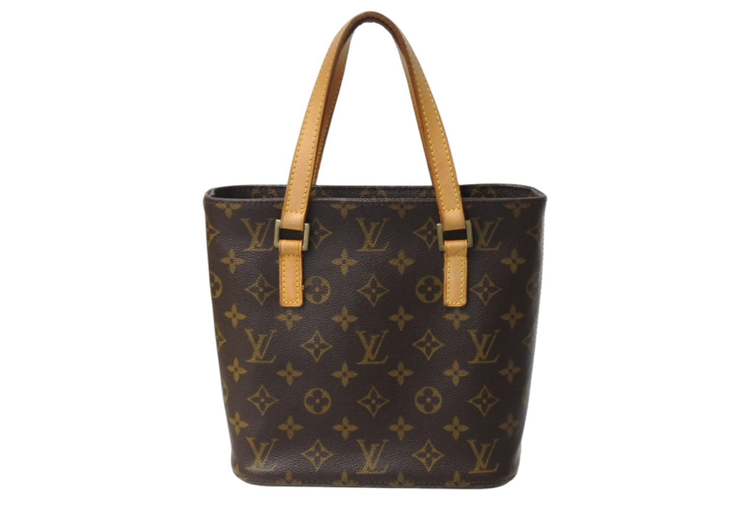 LOUIS VUITTON ルイヴィトン ヴァヴァンPM ハンドバッグ M51172 モノグラム ブラウン PVC レザー 美品 中古 4c069926