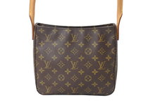 Load image into Gallery viewer, LOUIS VUITTON ルイヴィトン ルーピングMM ハンドバッグ M51146 モノグラム PVC レザー ゴールド金具 美品 中古 4c069928