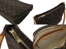 Load image into Gallery viewer, LOUIS VUITTON ルイヴィトン ルーピングMM ハンドバッグ M51146 モノグラム PVC レザー ゴールド金具 美品 中古 4c069928