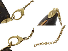 Load image into Gallery viewer, LOUIS VUITTON ルイヴィトン ポシェットミラMM モノグラム チェーンハンドバッグ ポーチ 廃盤品 M60094 ブラウン 美品 中古 4c069929