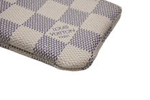Load image into Gallery viewer, LOUIS VUITTON ルイヴィトン ダミエ アズール ポシェット クレ N62659 コインケース ホワイト 小物 中古 美品 4c069930