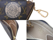 Load image into Gallery viewer, 極美品 LOUIS VUITTON ルイヴィトン モノグラム ポシェット クレ コンプリス T&amp;B コインケース ブラウン ロゴ 小物 M58025 中古 4c069931