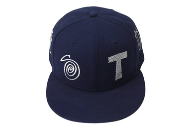 極美品 STUSSY x NEW ERA ステューシー ニューエラ RANSOM 59Fifty Cap ロゴ チェック柄 グレンチェック ストリート スケーター 中古 4c070041
