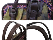 Load image into Gallery viewer, 極美品 CHANEL シャネル エンブロイダリー ハンドバッグ A92791 20番台 ココマーク グラフィティ がま口 カーキ 中古 4c070107
