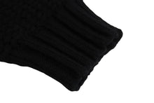 Load image into Gallery viewer, MAISON MARGIELA メゾンマルジェラ ルーズ ゲージ ニット ルーマニア製 ウール ポリアミド ブラック サイズM 美品 中古 4c070130