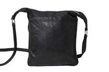Load image into Gallery viewer, CHROME HEARTS クロムハーツ Fスリンガー ショルダーバッグ 1994/.925刻印 ダガージップ ブラック レザー シルバー925 美品 中古 4c070139