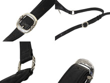 Load image into Gallery viewer, CHROME HEARTS クロムハーツ Fスリンガー ショルダーバッグ 1994/.925刻印 ダガージップ ブラック レザー シルバー925 美品 中古 4c070139