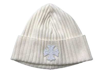 新品未使用 CHROME HEARTS クロムハーツ Mcmurphy Cashmere CHプラスパッチ ビーニー ニットキャップ カシミヤ ONE SIZE 中古 4c070148