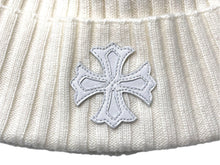 Load image into Gallery viewer, 新品未使用 CHROME HEARTS クロムハーツ Mcmurphy Cashmere CHプラスパッチ ビーニー ニットキャップ カシミヤ ONE SIZE 中古 4c070148