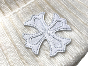 新品未使用 CHROME HEARTS クロムハーツ Mcmurphy Cashmere CHプラスパッチ ビーニー ニットキャップ カシミヤ ONE SIZE 中古 4c070148