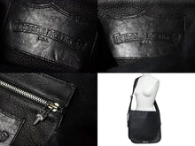 画像をギャラリービューアに読み込む, 極美品 CHROME HEARTS クロムハーツ MAIL BAG メールバッグ ショルダーバッグ 2127-304-1540-9100 レザー シルバー925 中古 4c070151