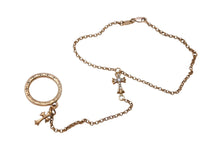 Load image into Gallery viewer, 極美品 CHROME HEARTS クロムハーツ リング ブレスレット ベラハディッド オーダー 16.7g ゴールド K22ゴールド ダイヤモンド 11号 ゴールド金具 中古 4c070162