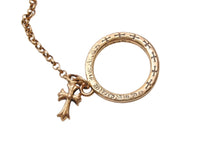 Load image into Gallery viewer, 極美品 CHROME HEARTS クロムハーツ リング ブレスレット ベラハディッド オーダー 16.7g ゴールド K22ゴールド ダイヤモンド 11号 ゴールド金具 中古 4c070162
