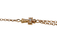 Load image into Gallery viewer, 極美品 CHROME HEARTS クロムハーツ リング ブレスレット ベラハディッド オーダー 16.7g ゴールド K22ゴールド ダイヤモンド 11号 ゴールド金具 中古 4c070162