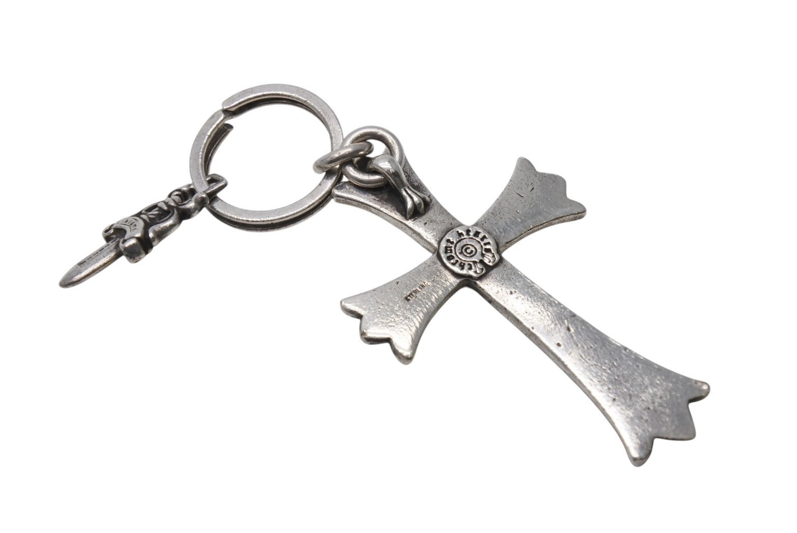 CHROME HEARTS クロムハーツ ラージCHクロス ♯5ダガーチャーム CHROME HEARTS クロムハーツ ラージCHクロス ♯5ダガーチャーム