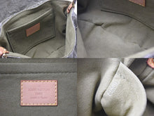 Load image into Gallery viewer, LOUIS VUITTON ルイヴィトン ミニ プリーティ ワンショルダーバッグ M95217 モノグラム デニム カーキ 美品 中古 4c070171