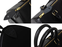Load image into Gallery viewer, 極美品 LOUIS VUITTON ルイヴィトン スピーディ25 ハンドバッグ M59022 エピレザー ブラック ゴールド金具 中古 4c070184