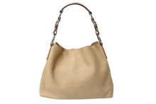 Load image into Gallery viewer, PRADA プラダ ハンドバッグ トートバッグ ショルダーバッグ 31 14 BE レザー ベージュ シルバー金具 美品 中古 4c070186