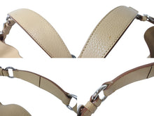 Load image into Gallery viewer, PRADA プラダ ハンドバッグ トートバッグ ショルダーバッグ 31 14 BE レザー ベージュ シルバー金具 美品 中古 4c070186