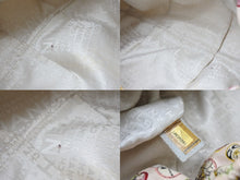Load image into Gallery viewer, CHANEL シャネル バレンタイン限定 チェーンハンドバッグ 総柄 10番台 フランス製 コットン レザー ピンク シルバー 美品 中古 4c070218