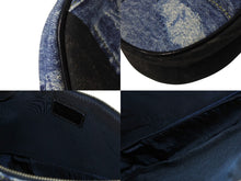 Load image into Gallery viewer, ChristianDior クリスチャンディオール デニムサドルポーチ ショルダーバッグ BO B 0071 シルバー 美品 中古 4c070232