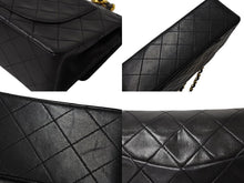 Load image into Gallery viewer, CHANEL シャネル マトラッセ23 Wフラップ ラムスキン 2番台 ブラック ゴールド金具 美品 中古 4c070235