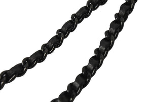 極美品 CHANEL シャネル ミニチェーンショルダーバッグ ココマーク SS 2010 14番台 ラムスキン グレー ガンメタ金具 中古 4c070240