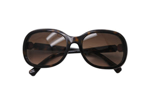 極美品 CHANEL シャネル サングラス 5286-A c.714/S5 サイズ56□18 135 ココマーク ブラウン プラスチック 中古 4c070245
