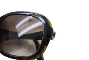 極美品 CHANEL シャネル サングラス 5286-A c.714/S5 サイズ56□18 135 ココマーク ブラウン プラスチック 中古 4c070245