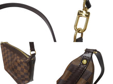 Load image into Gallery viewer, LOUIS VUITTON ルイヴィトン ショルダーバッグ N51996 ダミエ エベヌ イロヴォPM PVC レザー ブラウン 美品 中古 4c070248