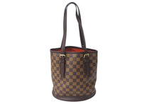 Load image into Gallery viewer, LOUIS VUITTON ルイヴィトン ハンドバッグ マレ バケツバッグ M42240 ダミエ ブラウン 中古 4c070249