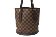 Load image into Gallery viewer, LOUIS VUITTON ルイヴィトン ハンドバッグ マレ バケツバッグ M42240 ダミエ ブラウン 中古 4c070249
